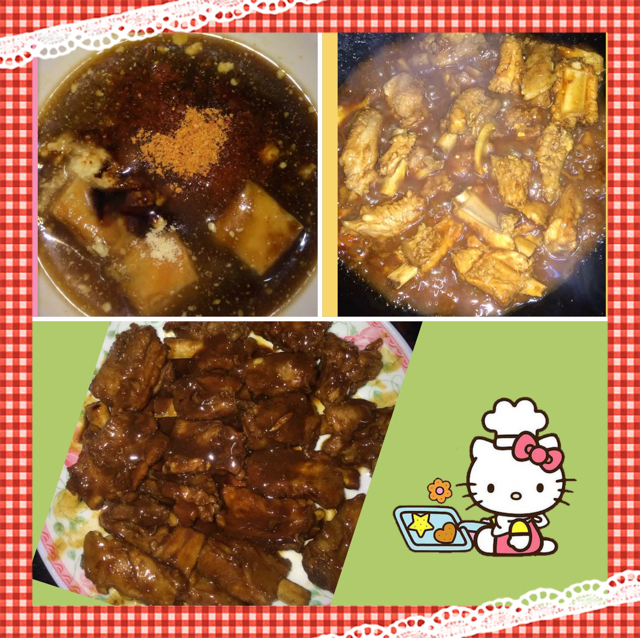 腐乳烧排骨