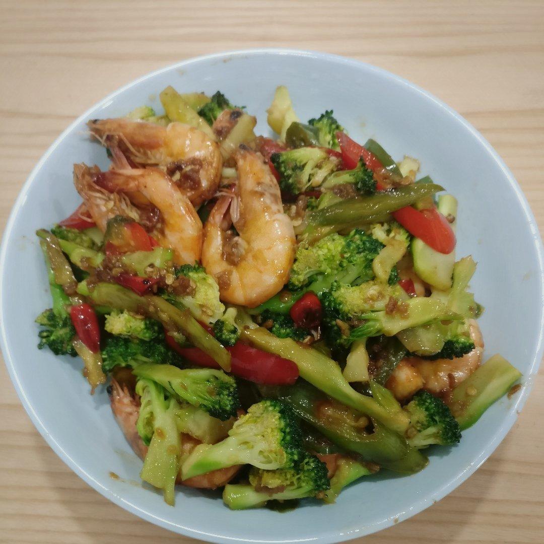 西兰花🥦炒虾