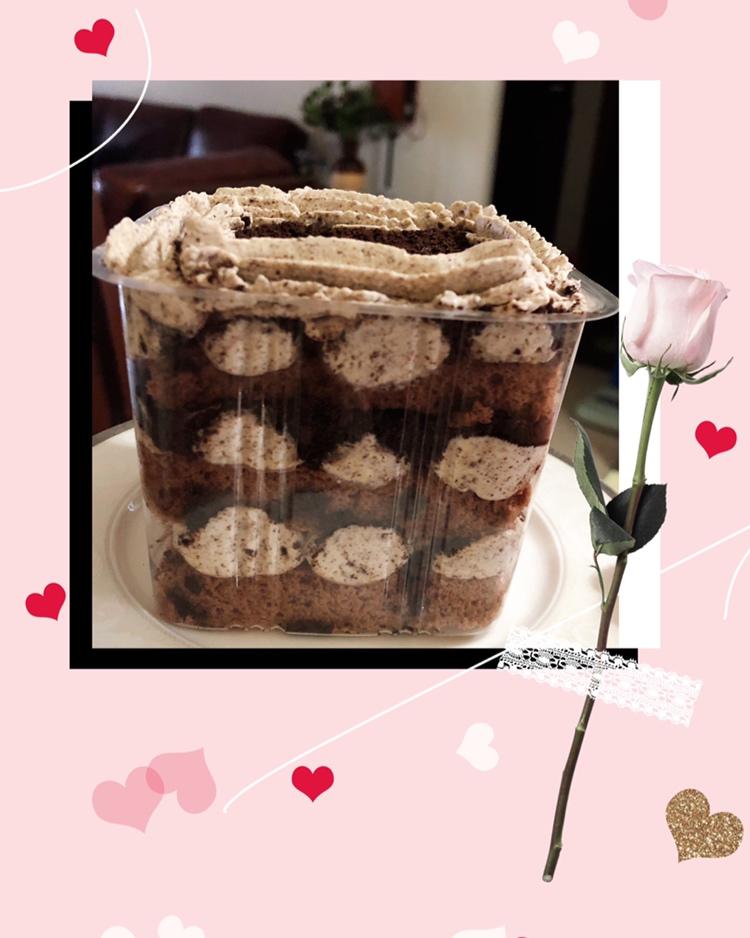 好吃到流泪的奥利奥咸奶油盒子蛋糕