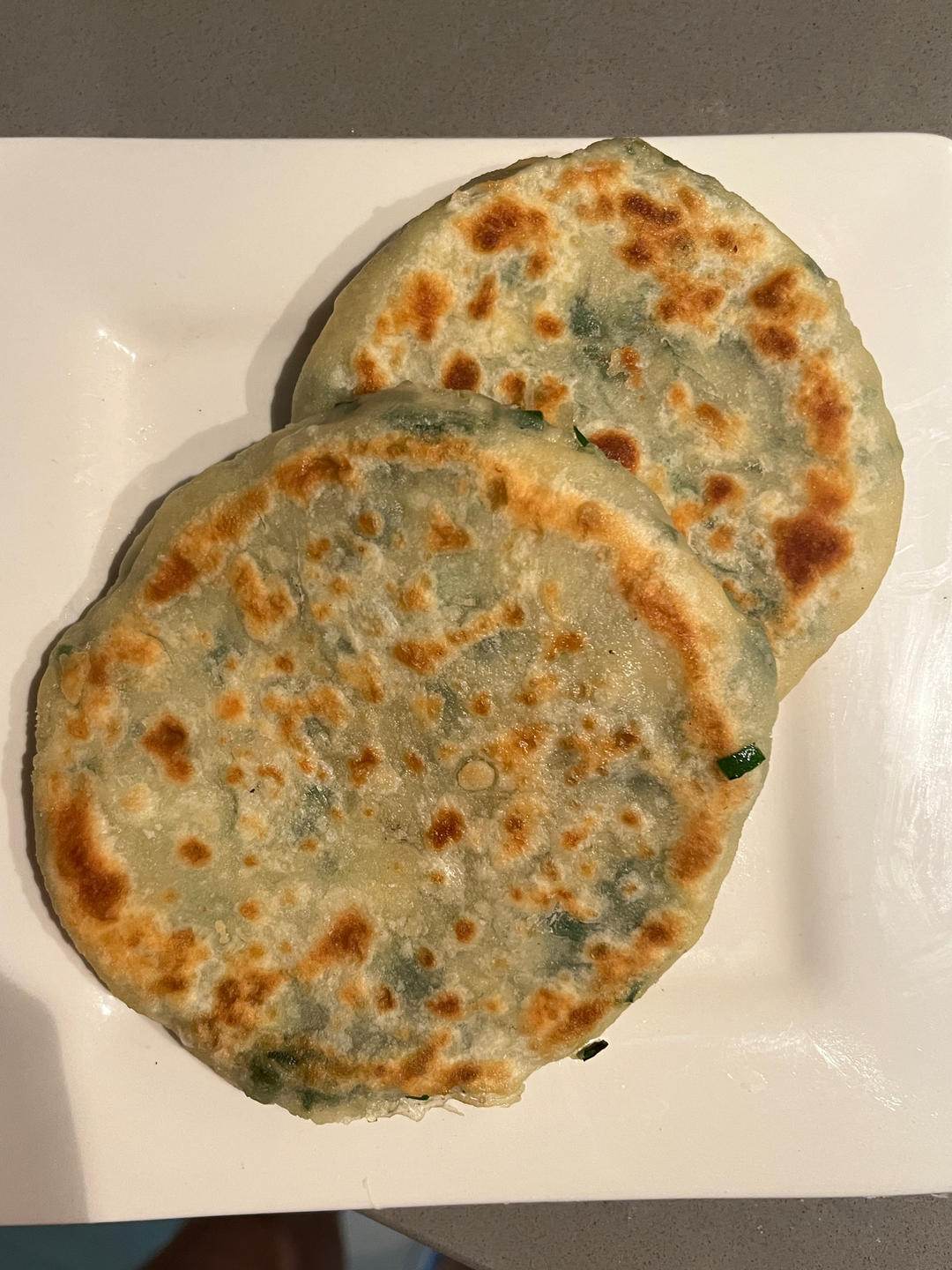 皮薄如纸的韭菜馅饼|免揉面法
