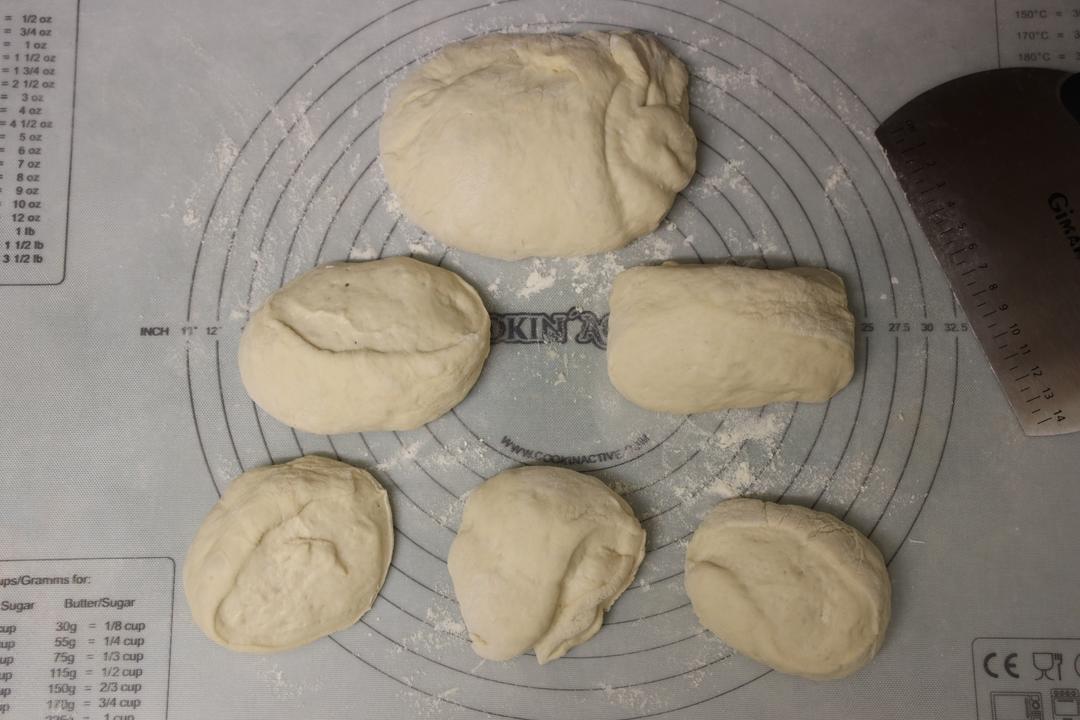 纯奶手撕吐司的做法 步骤1