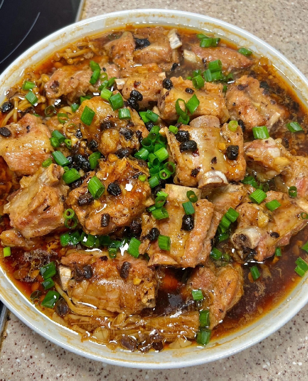 豆豉蒸排骨