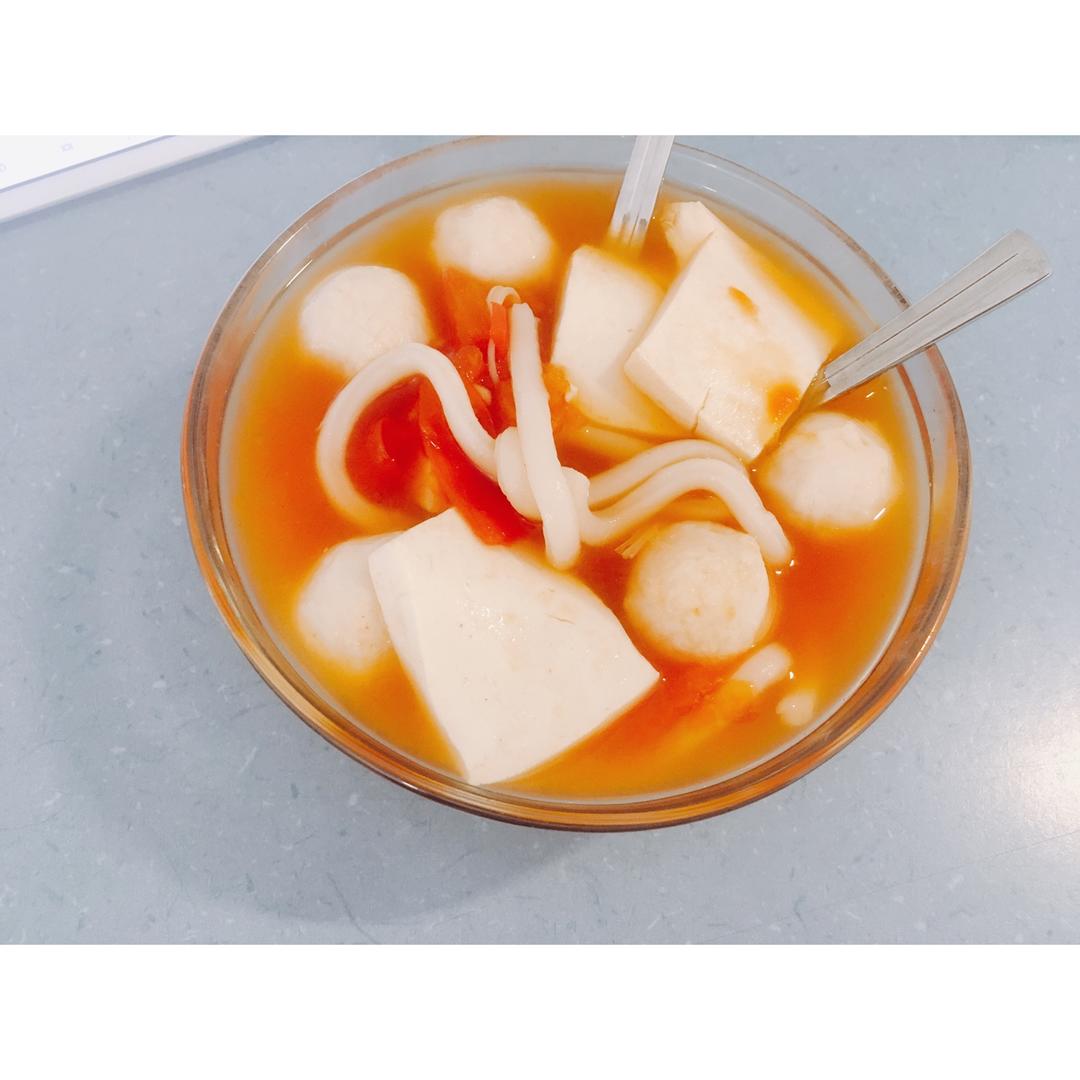 味千番茄芝士乌冬面