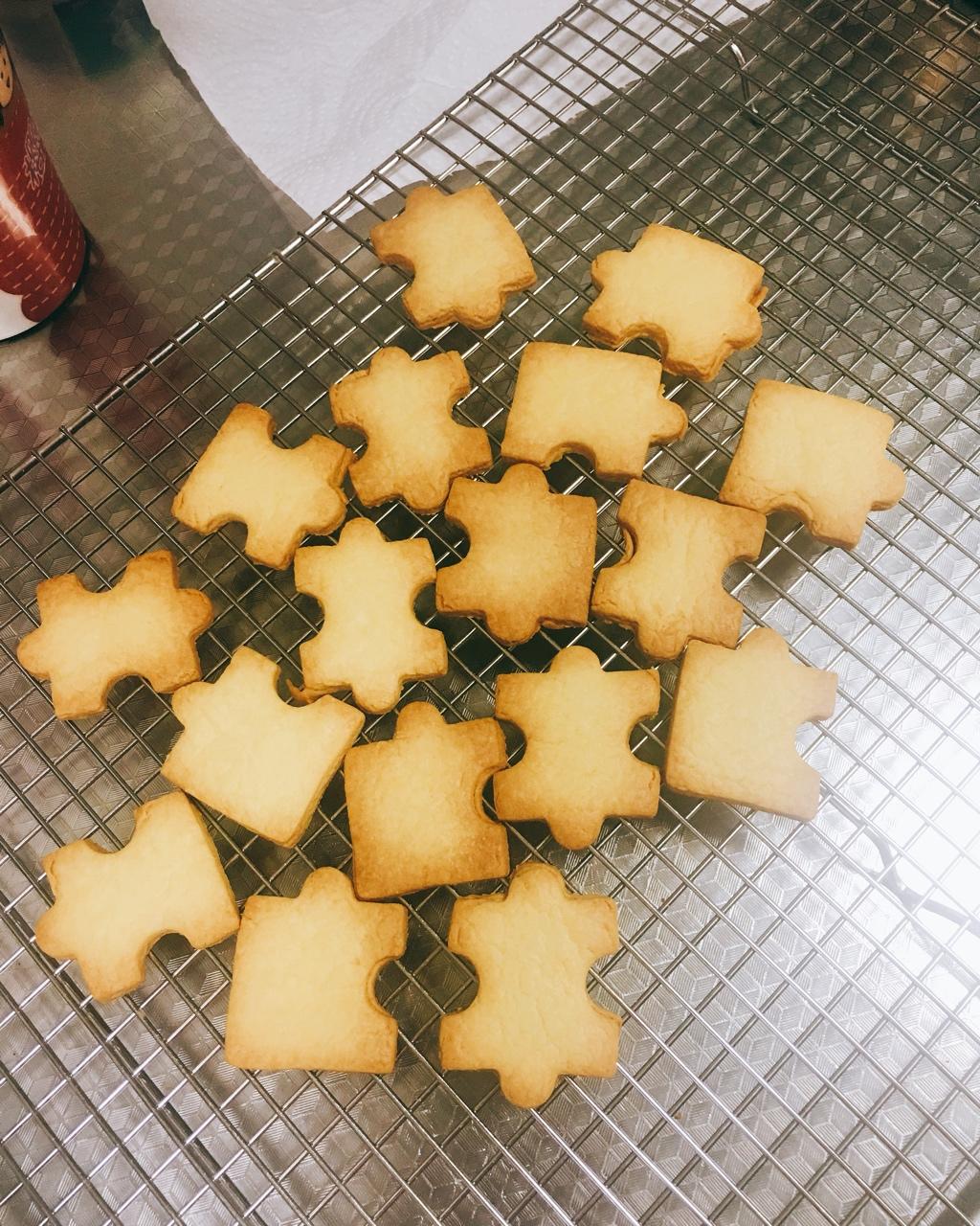 卡通黄油饼干