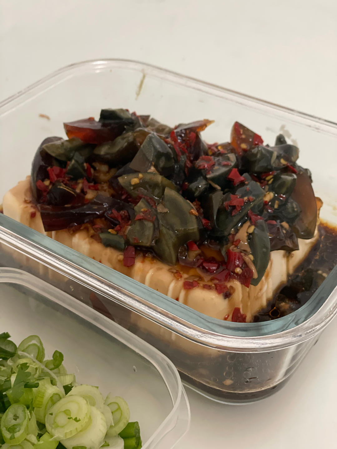 皮蛋豆腐