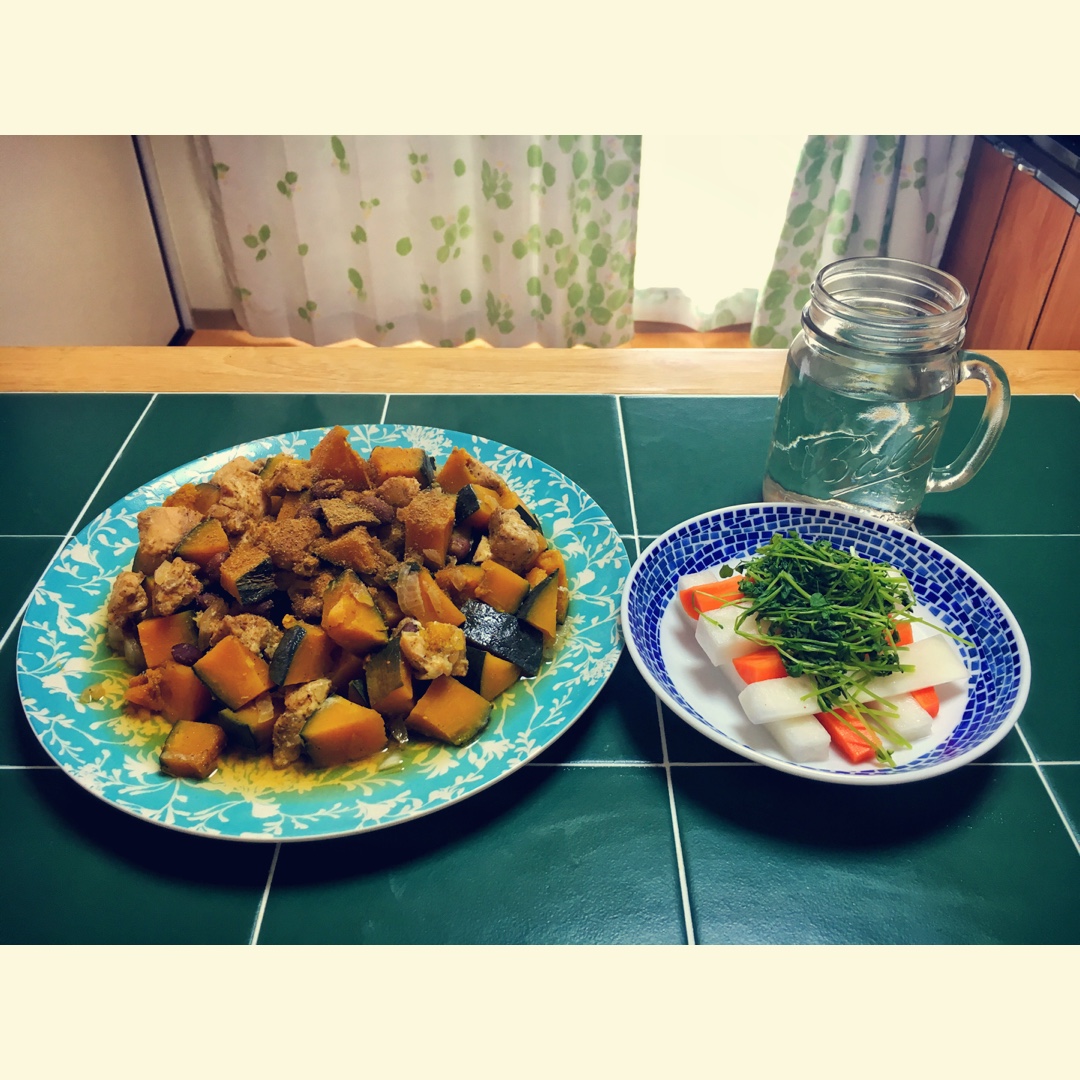 【健康三餐】孜然南瓜蒸鸡胸