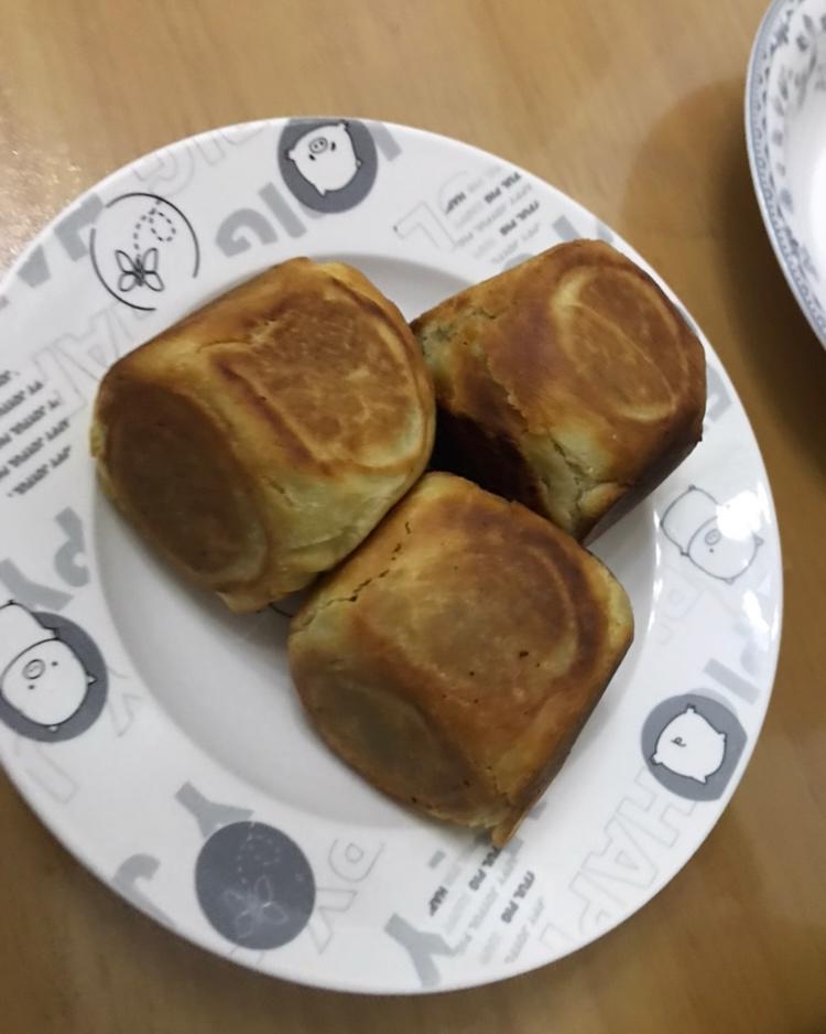 网红紫薯芝士爆浆仙豆糕