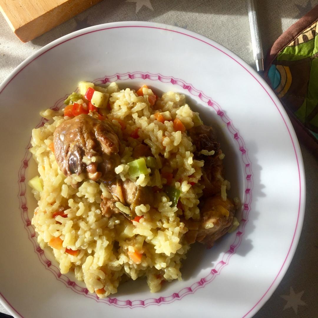椰子咖喱鸡饭饭饭 Coconut Curry Chicken Rice
