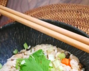 鸡肉香菇糙米饭的做法 步骤4