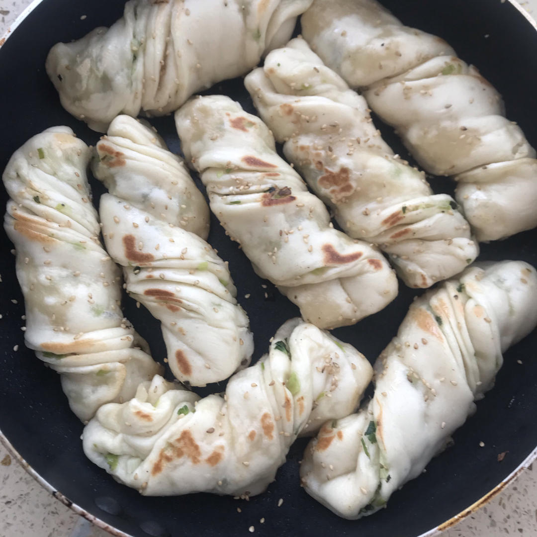 煎葱油卷子
