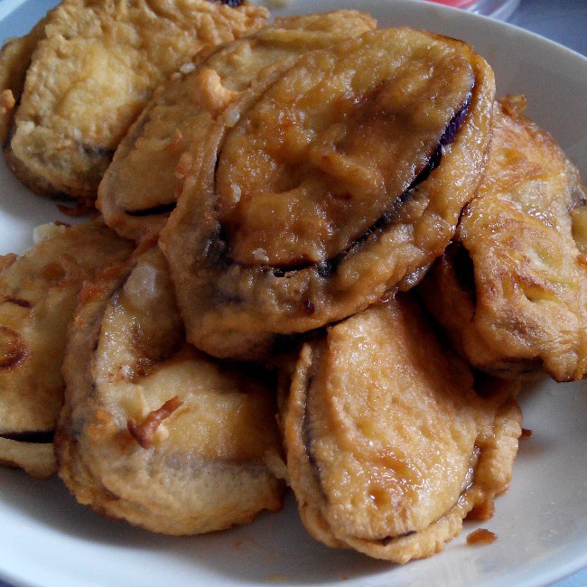 amanda_wu做的酥炸茄夹