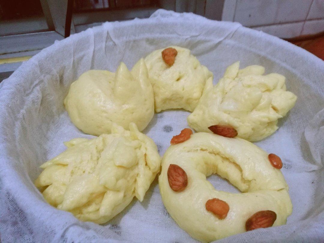 手揉版鲜榨玉米汁馒头