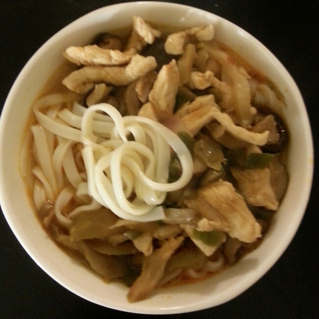 香辣榨菜肉丝面