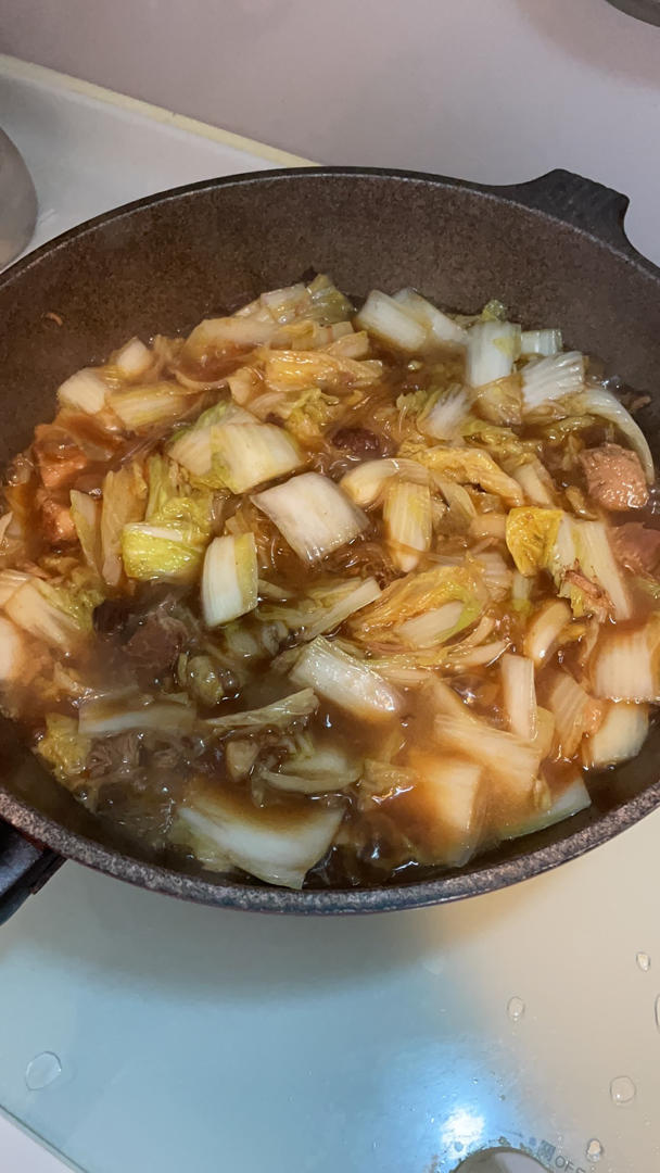 猪肉白菜炖粉条