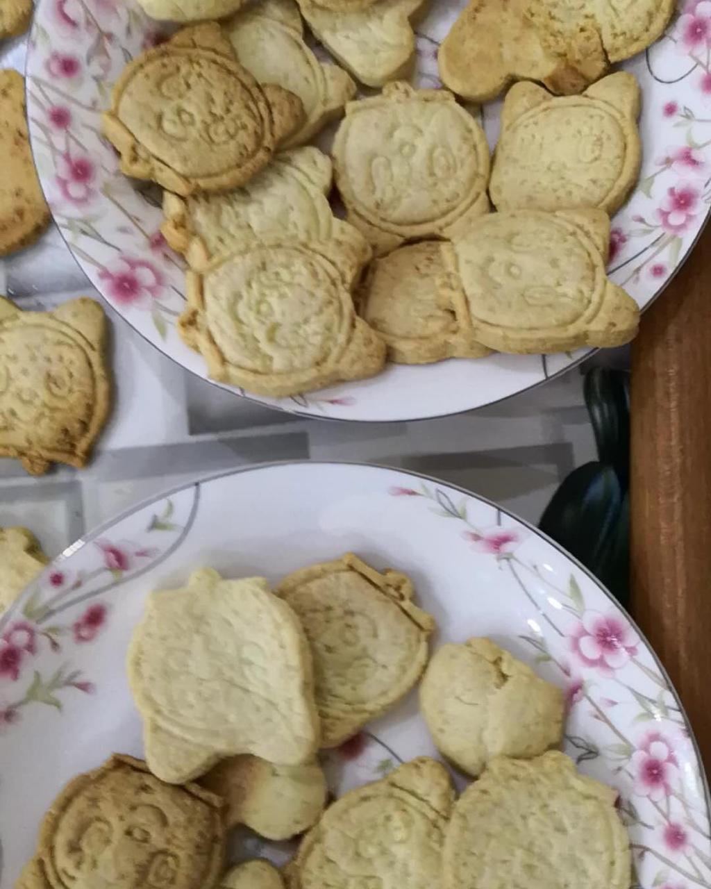 卡通黄油饼干