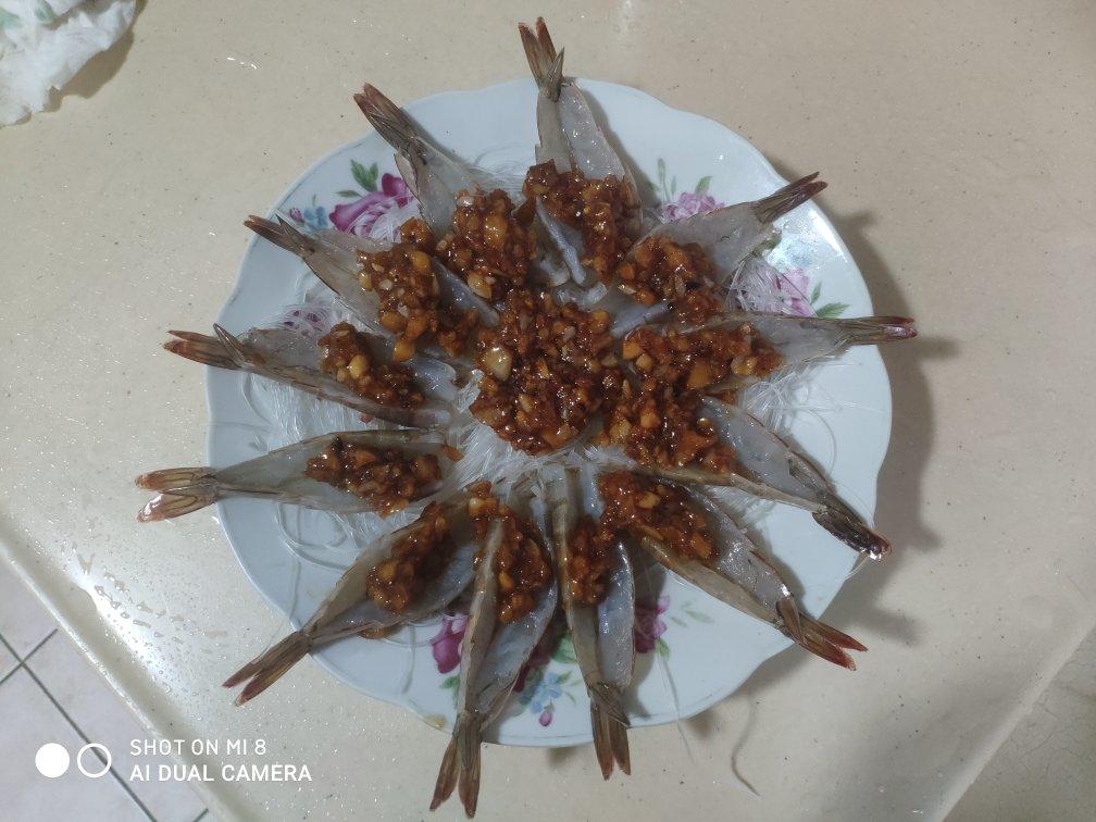 蒜蓉粉丝开背虾