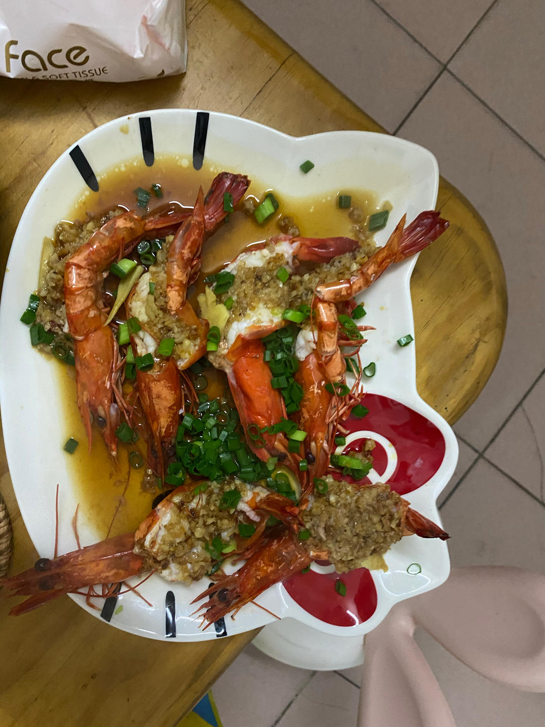 蒜蓉九节虾