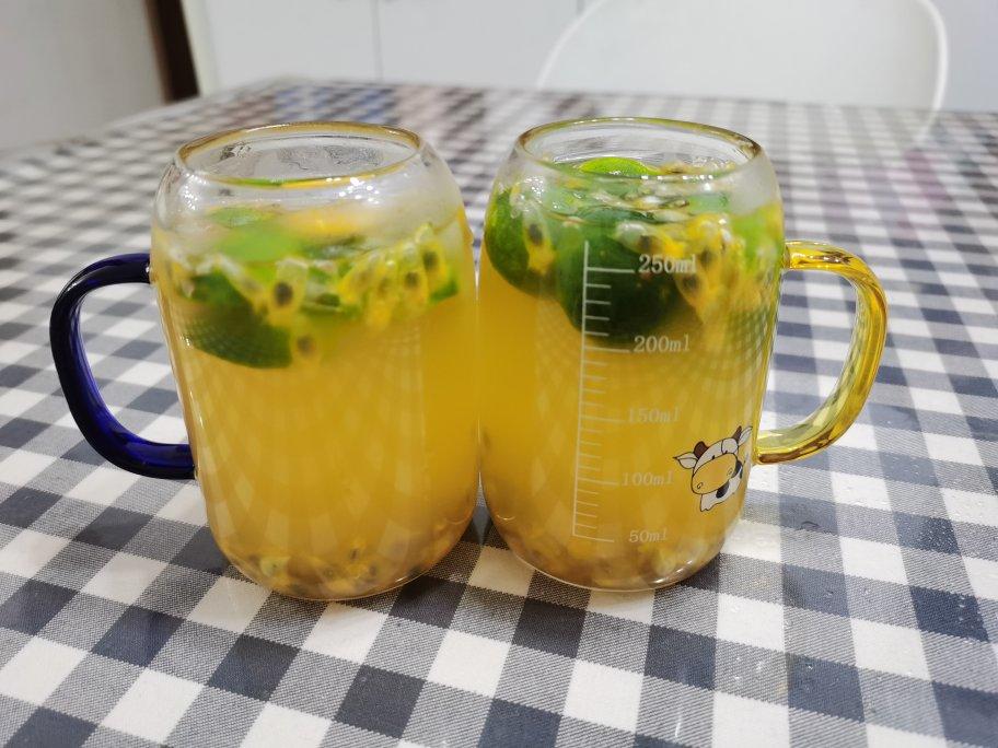 夏日冰饮，自制百香果金桔柠檬茶，清凉好喝！