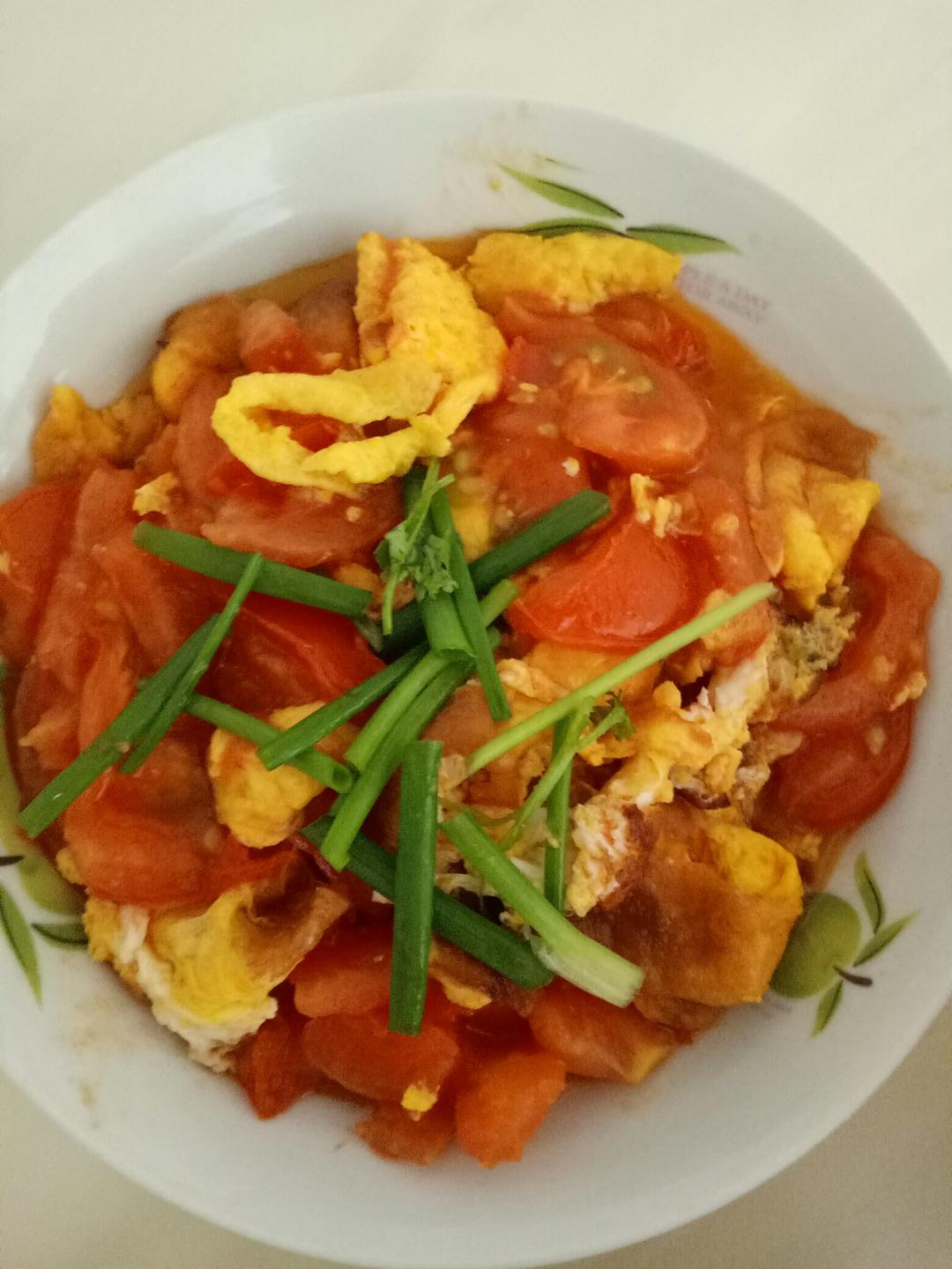 西红柿炒鸡蛋