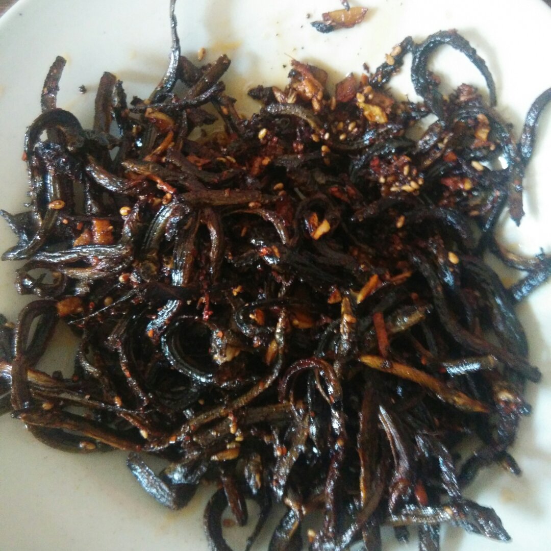 韩式蜜汁小鱼干