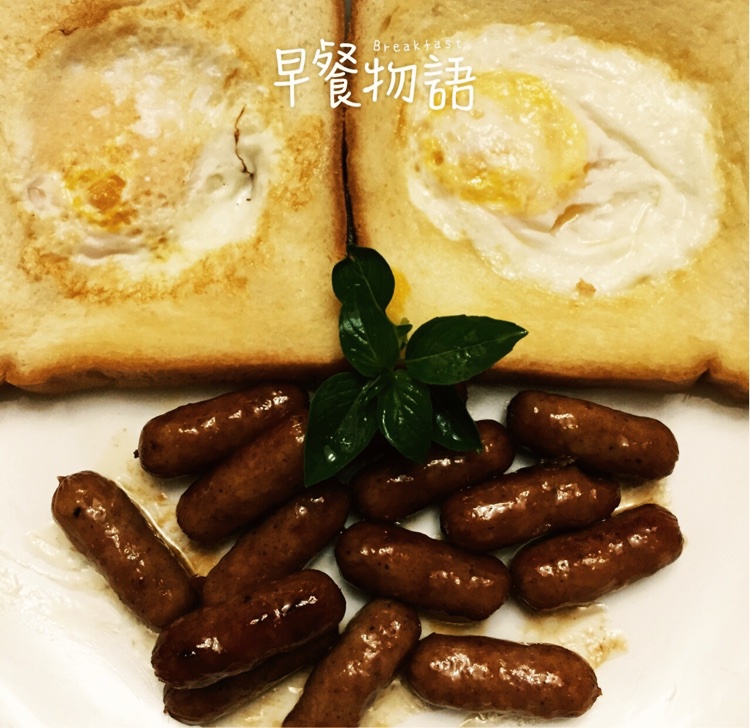 吐司烤流心蛋