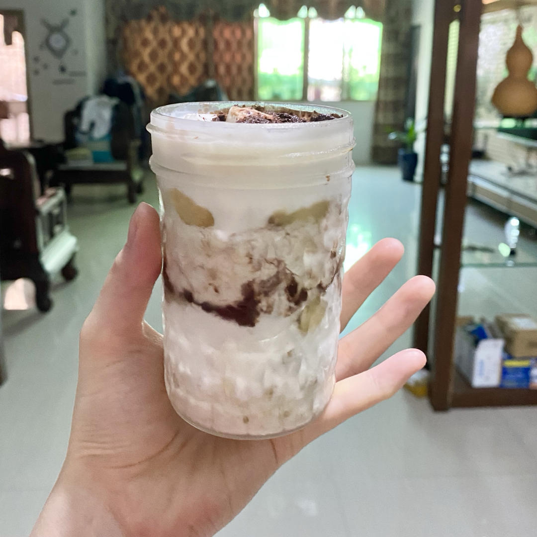 好吃哭的早餐🥣隔夜燕麦提拉米苏