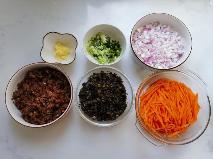 胡萝卜羊肉包子