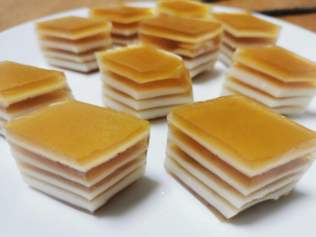 Q弹椰汁千层糕（马蹄糕）