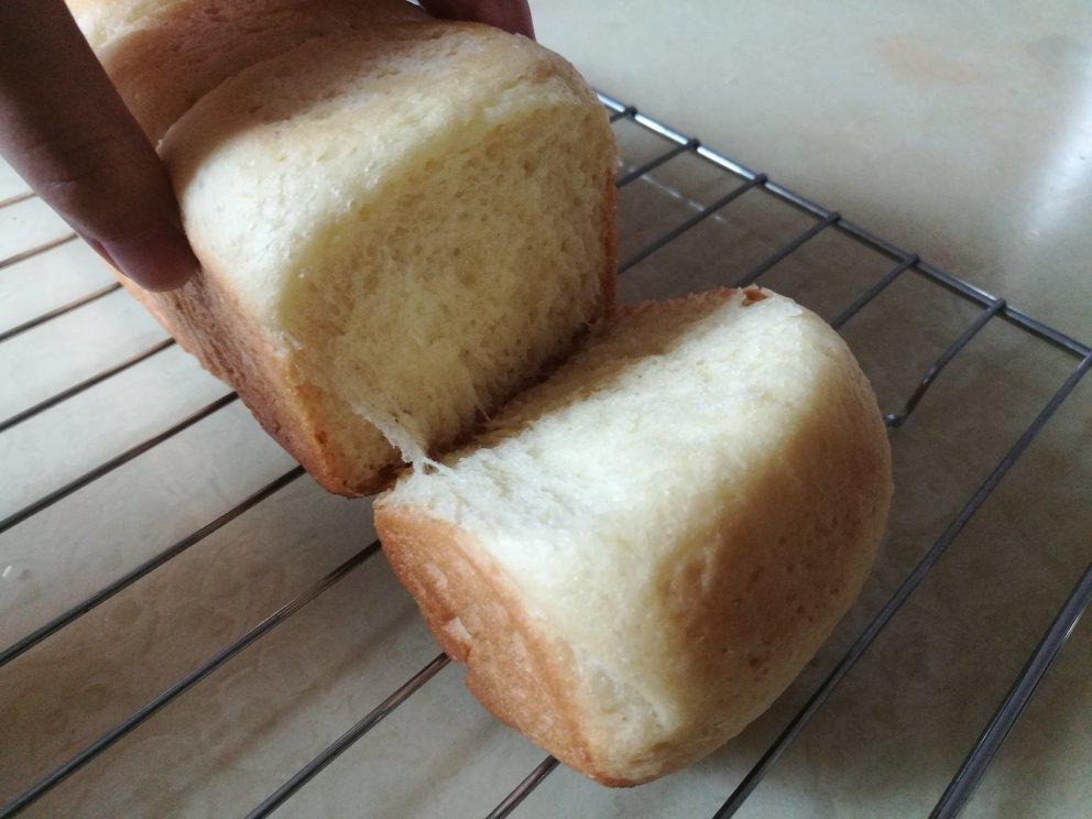 超软拉丝牛奶吐司🍞一次发酵