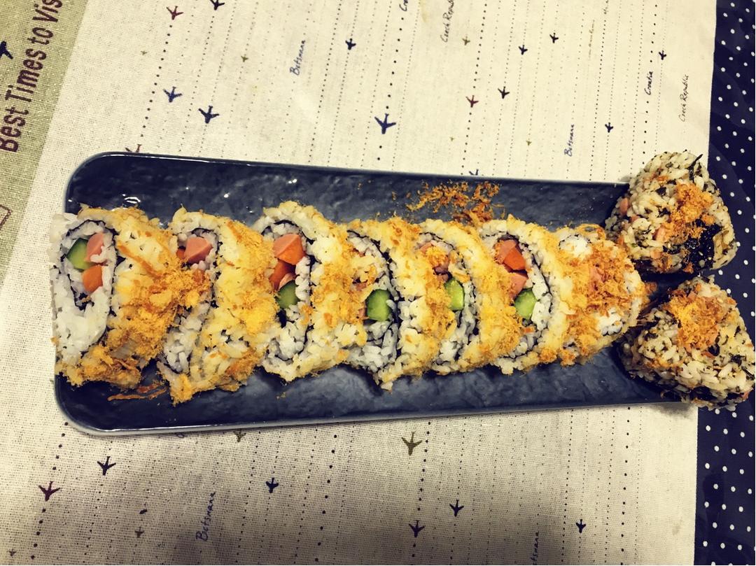 简单寿司/鸡蛋寿司/反转寿司/花样寿司/紫菜包饭