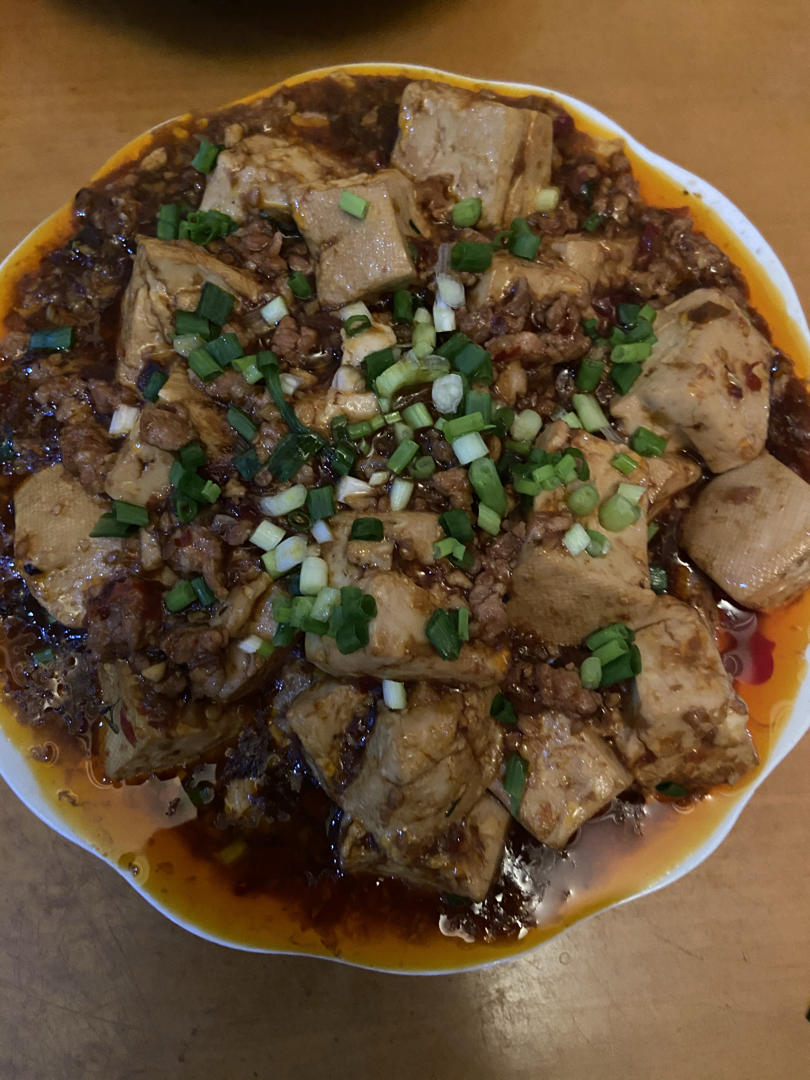 不麻婆的肉末豆腐