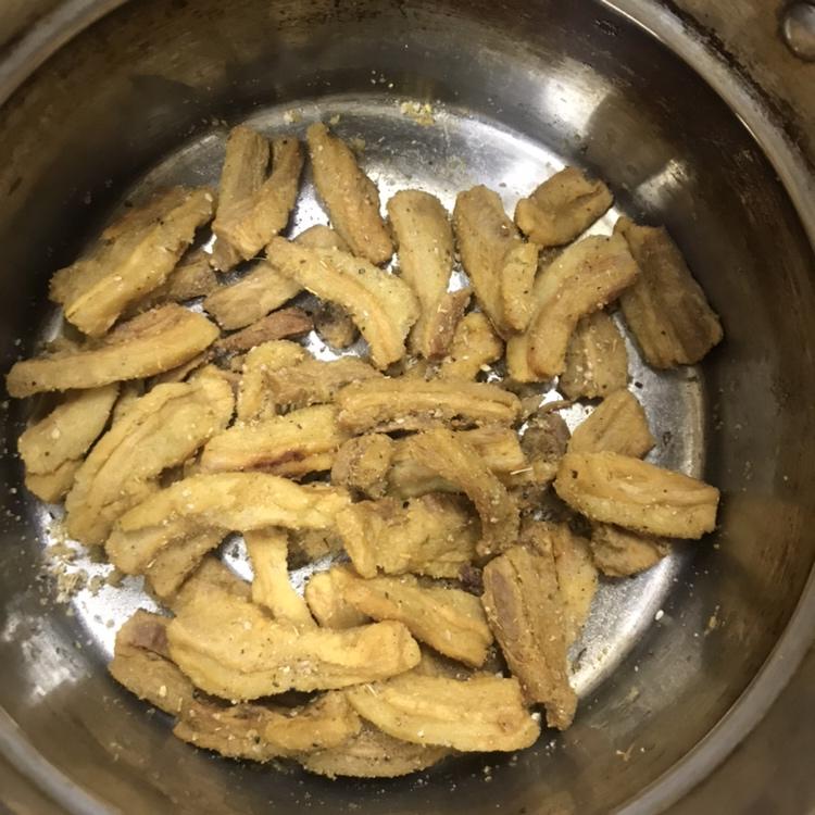 青岛脂渣（炸肉条）的做法