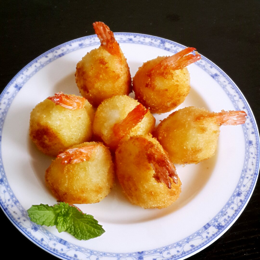 土豆虾球