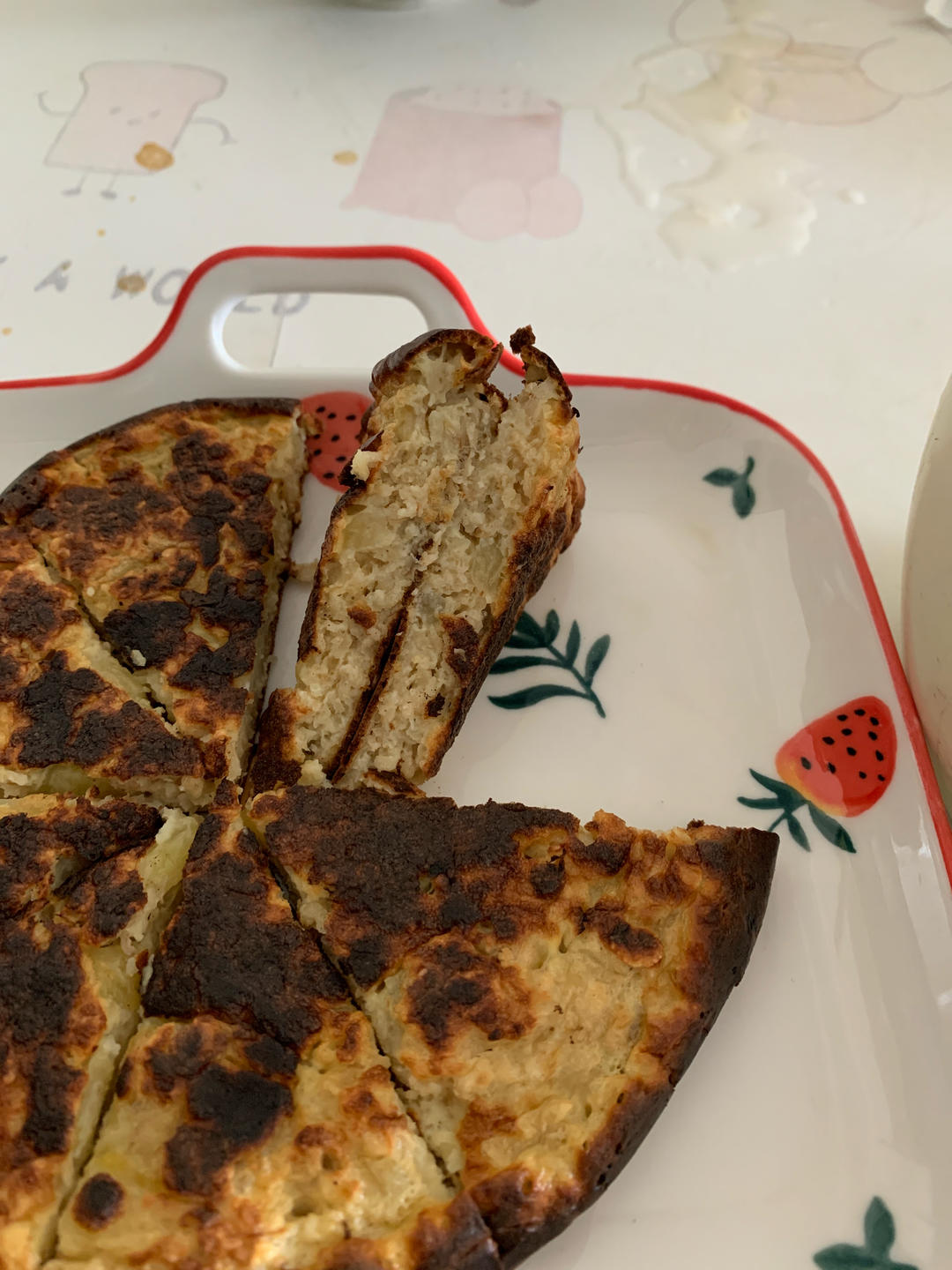 燕麦香蕉蛋饼