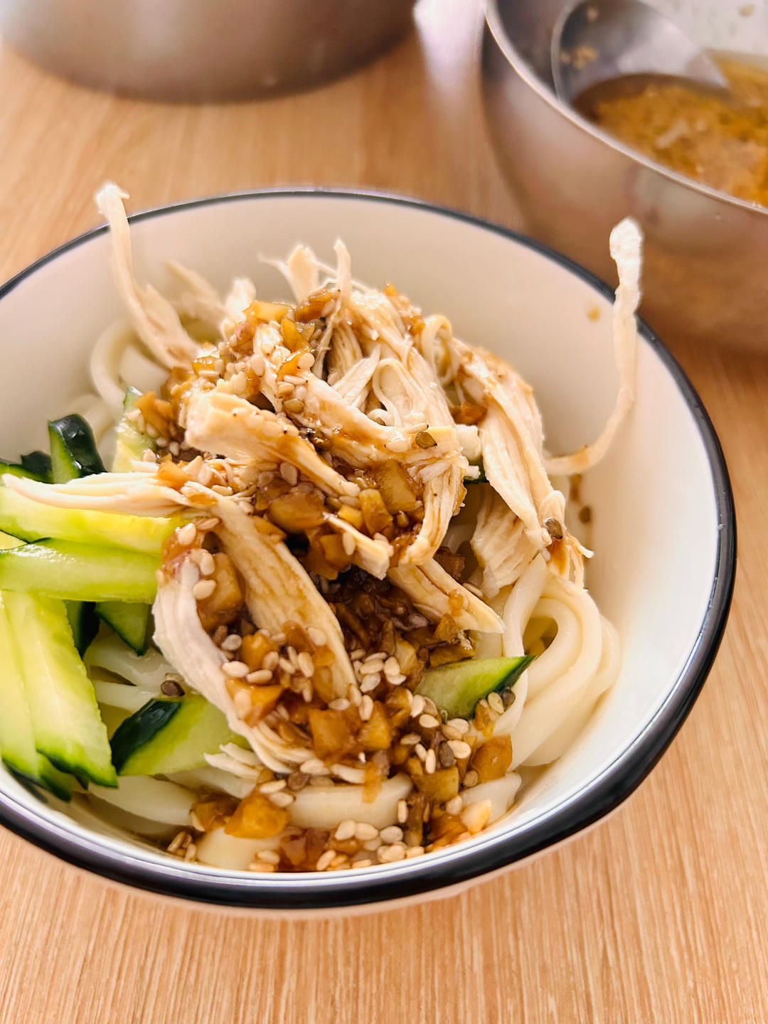 🥒鸡丝凉面