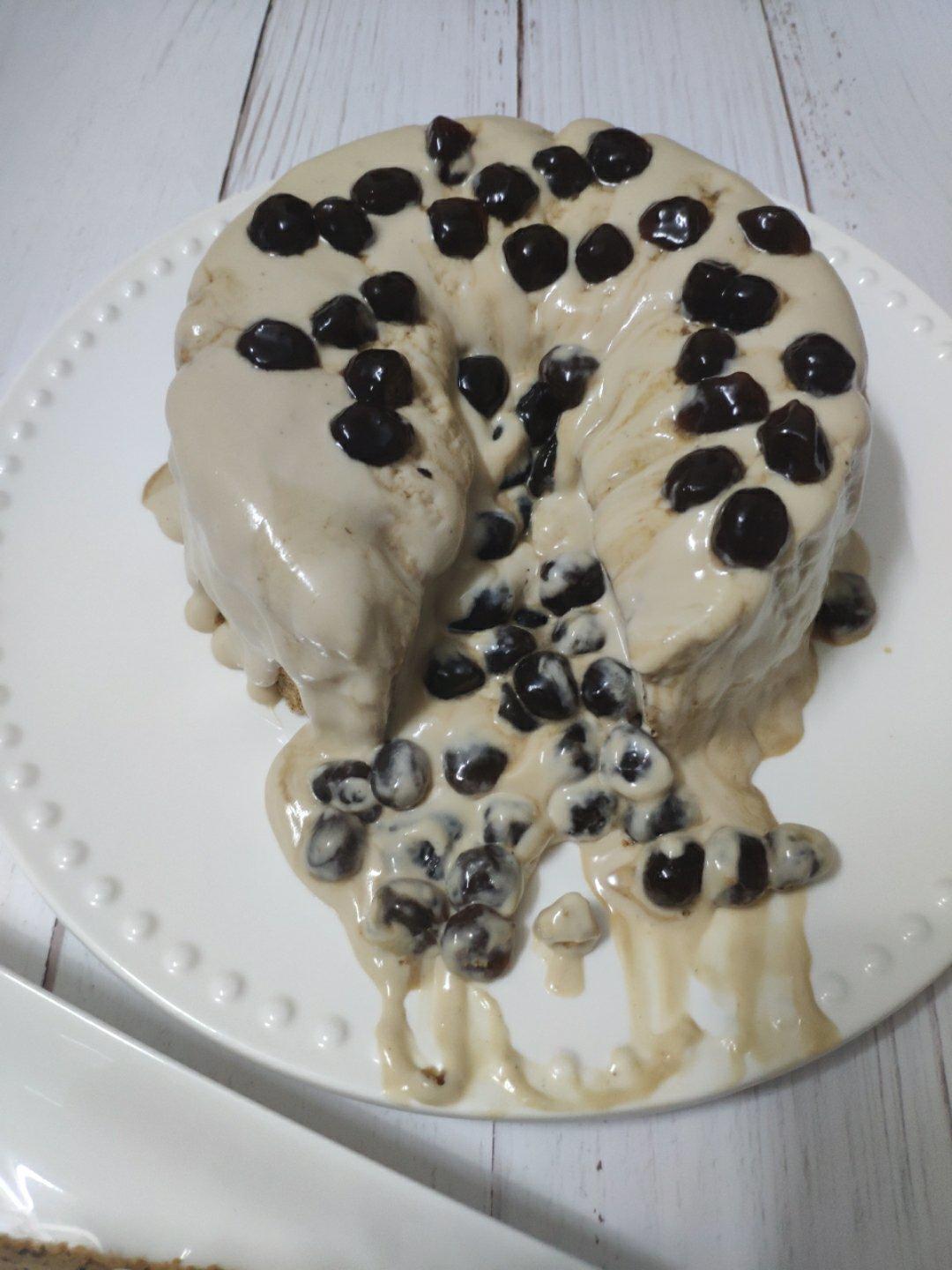 《Tinrry+》波波奶茶爆浆蛋糕（6寸配方）