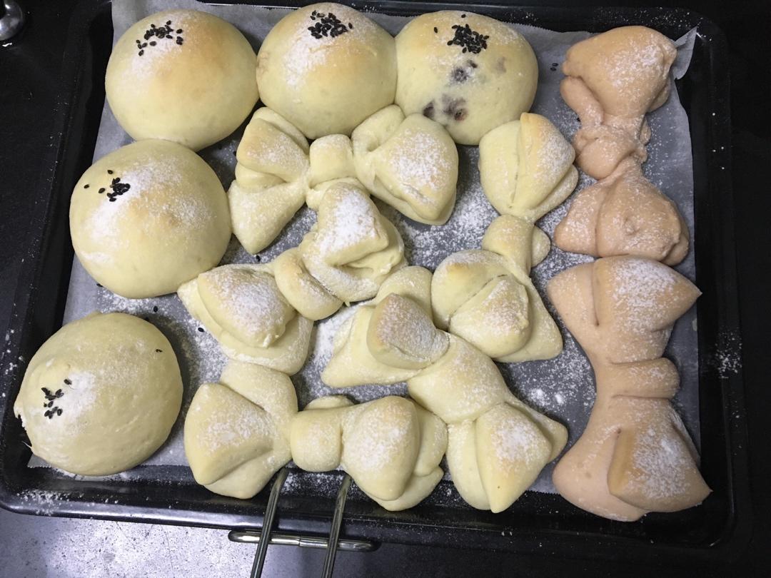 🎀新手友好—老阿姨的少女心蝴蝶结面包（多图详细）