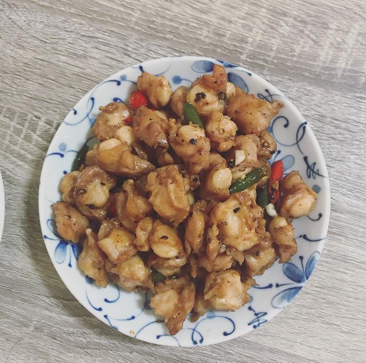 黑胡椒鸡脆骨