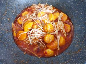 金针菇豆腐番茄煲的做法 步骤14