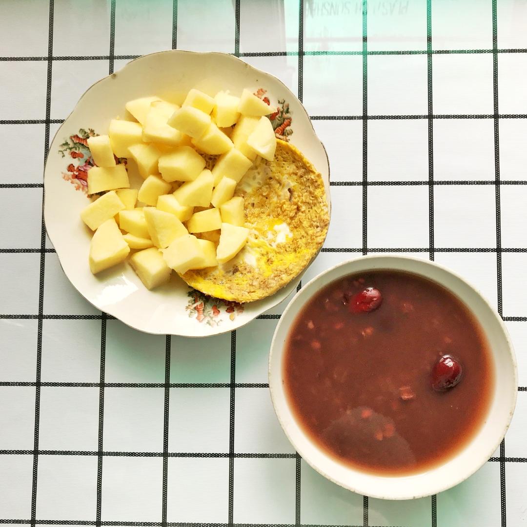 微波燕麦小饼饼