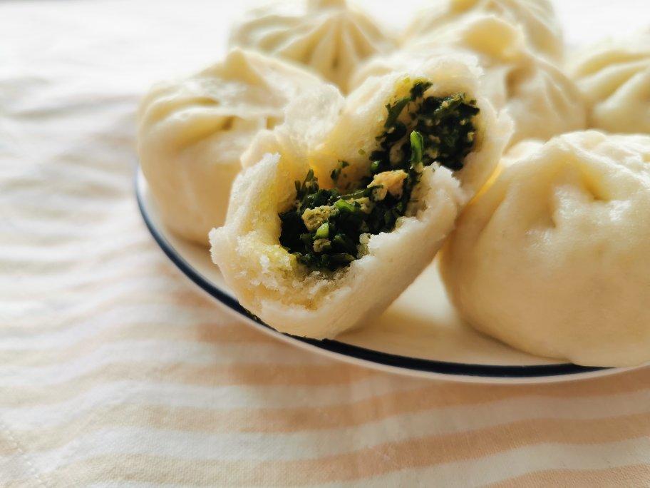 荠菜包子
