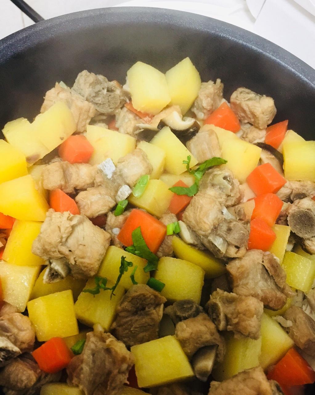 电饭锅版排骨焖饭