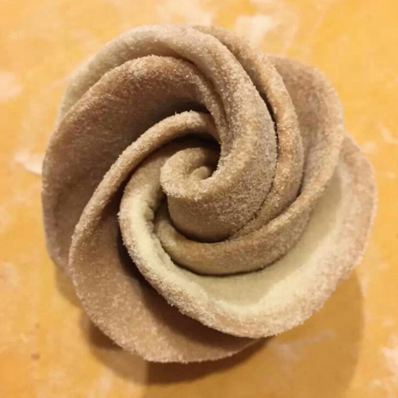 紫薯玫瑰馒头
