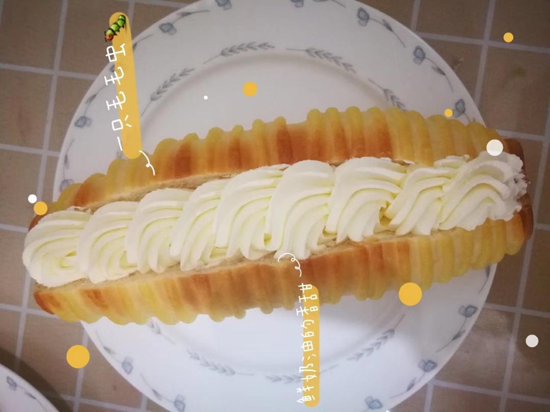 纯奶手撕吐司的做法 步骤1