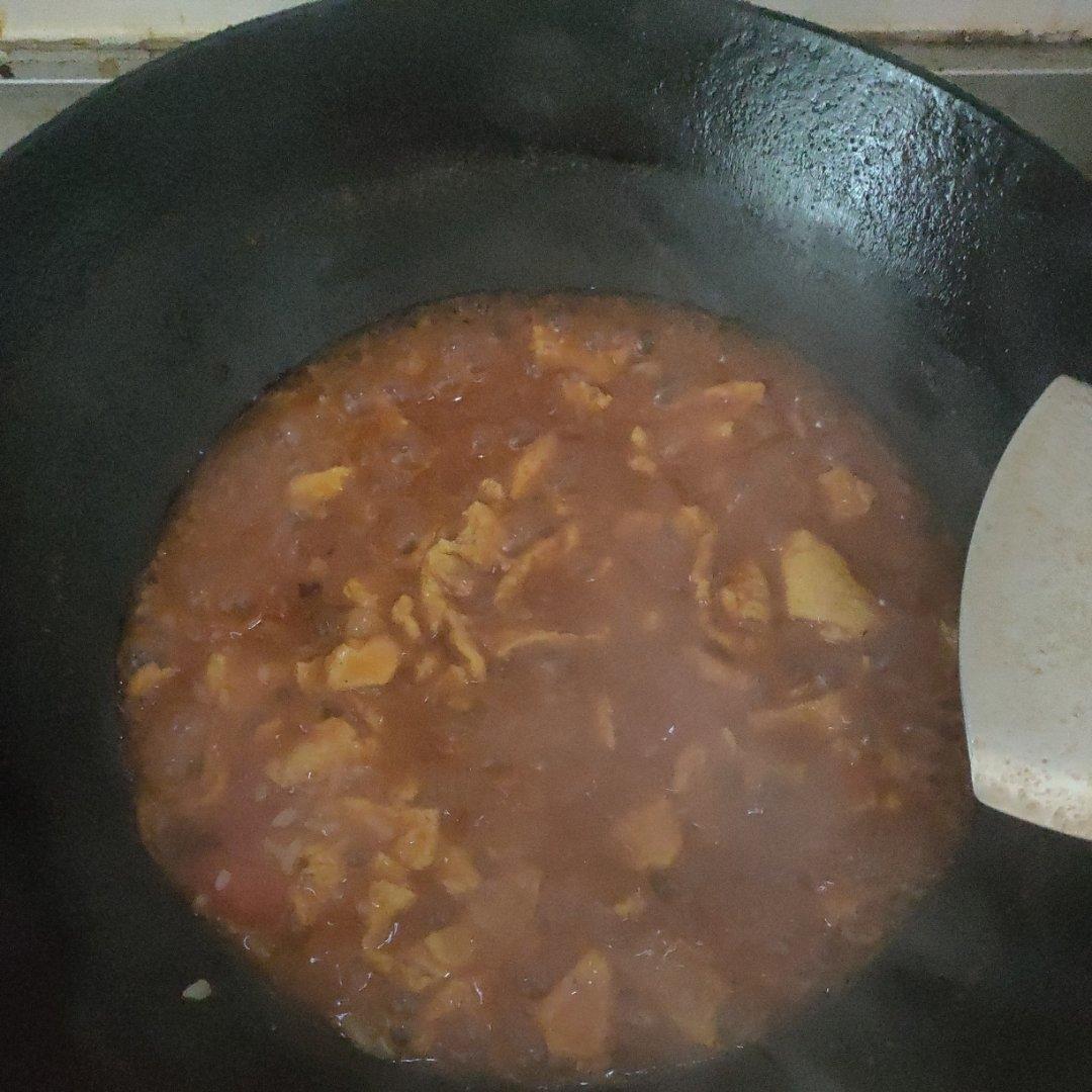 🔥一人食|剩米饭这样做超级香（红柿泡饭）