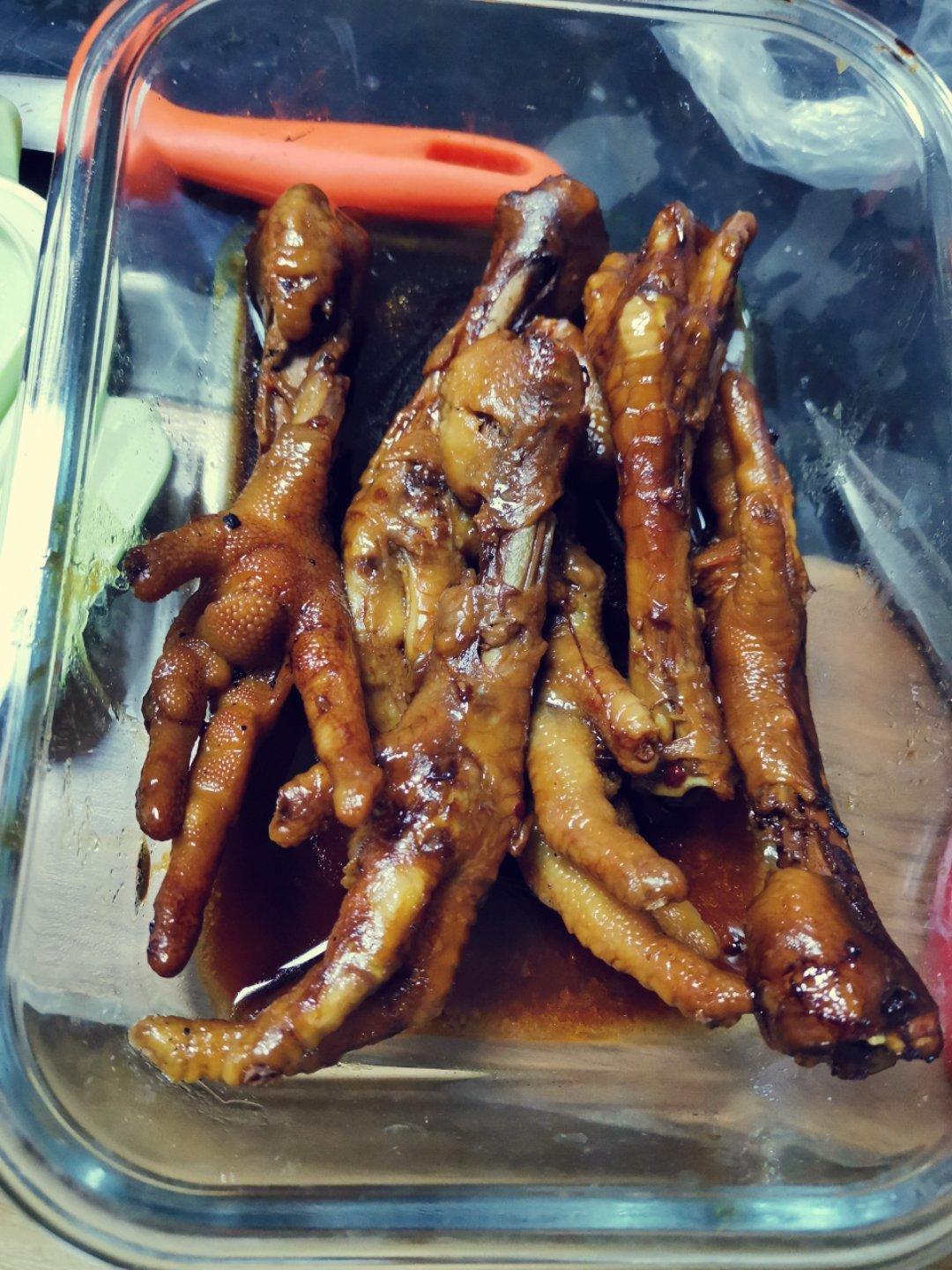 超级好吃的卤鸡爪(张亮卤世界方子)