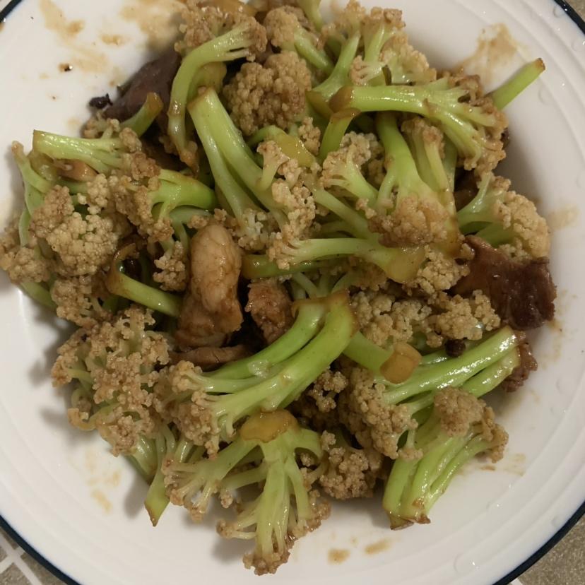 干锅有机花菜