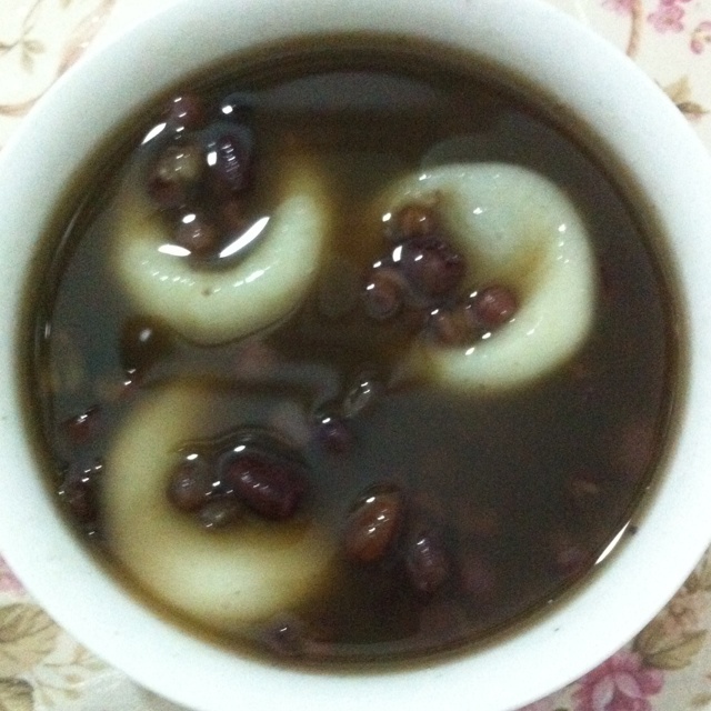 白玉红豆汤