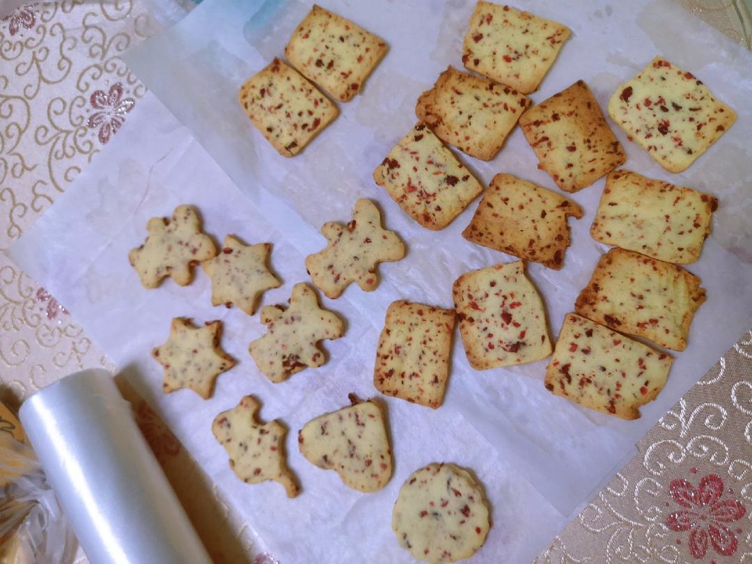 低糖少油版蔓越莓饼干