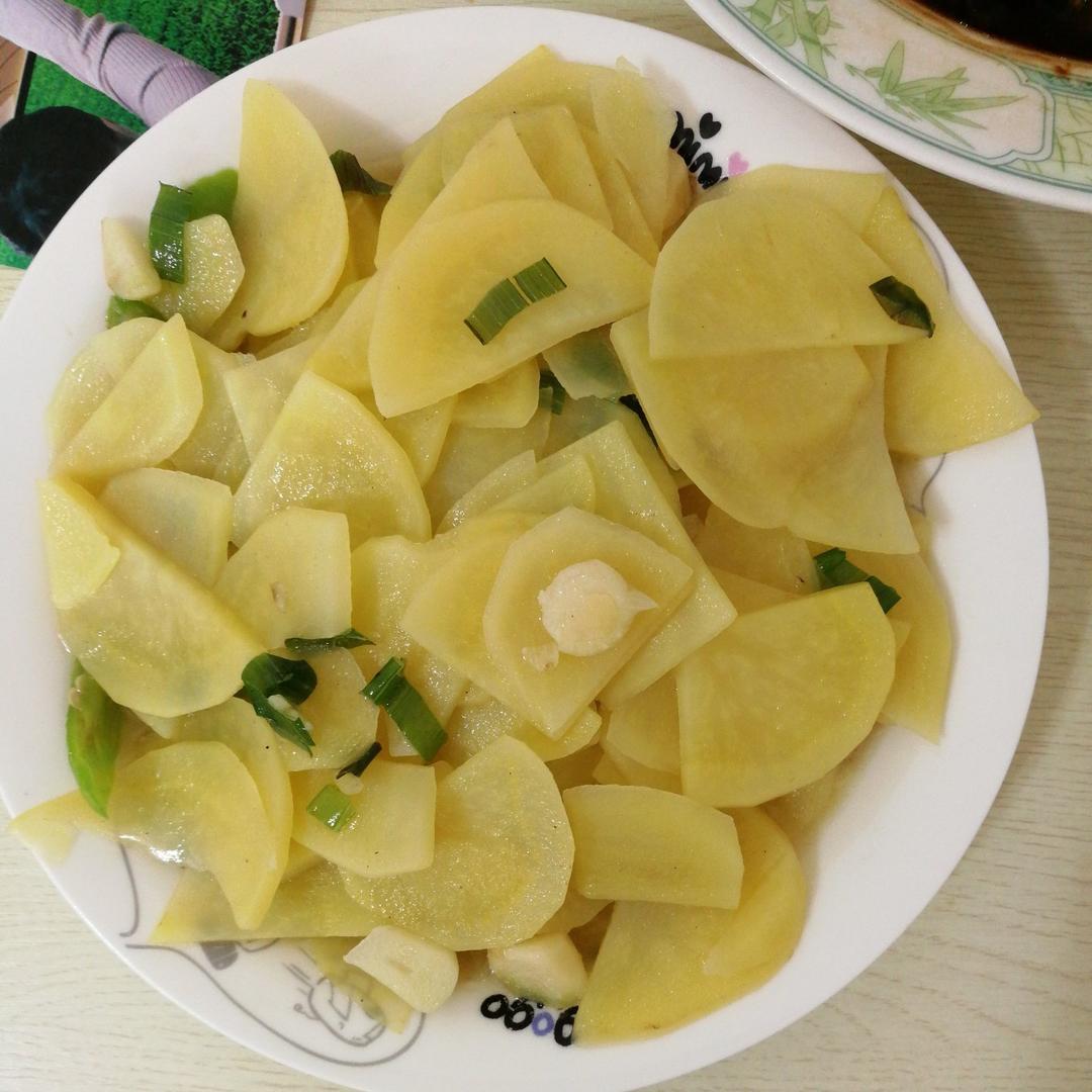 【家常炒土豆片图片】萌青妈_下厨房